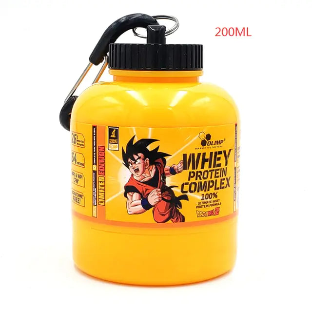 Portable Protein Powder Bottle With Whey Keychain