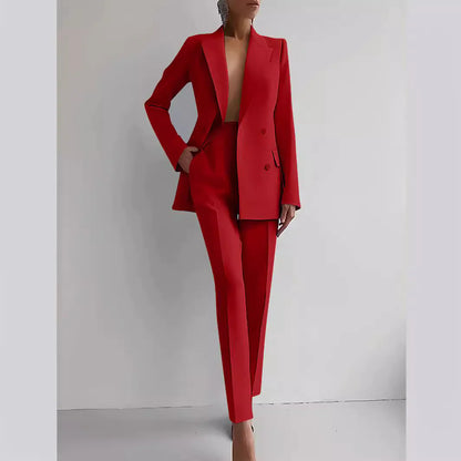 Fashion Casual Business Attire Women's Suit